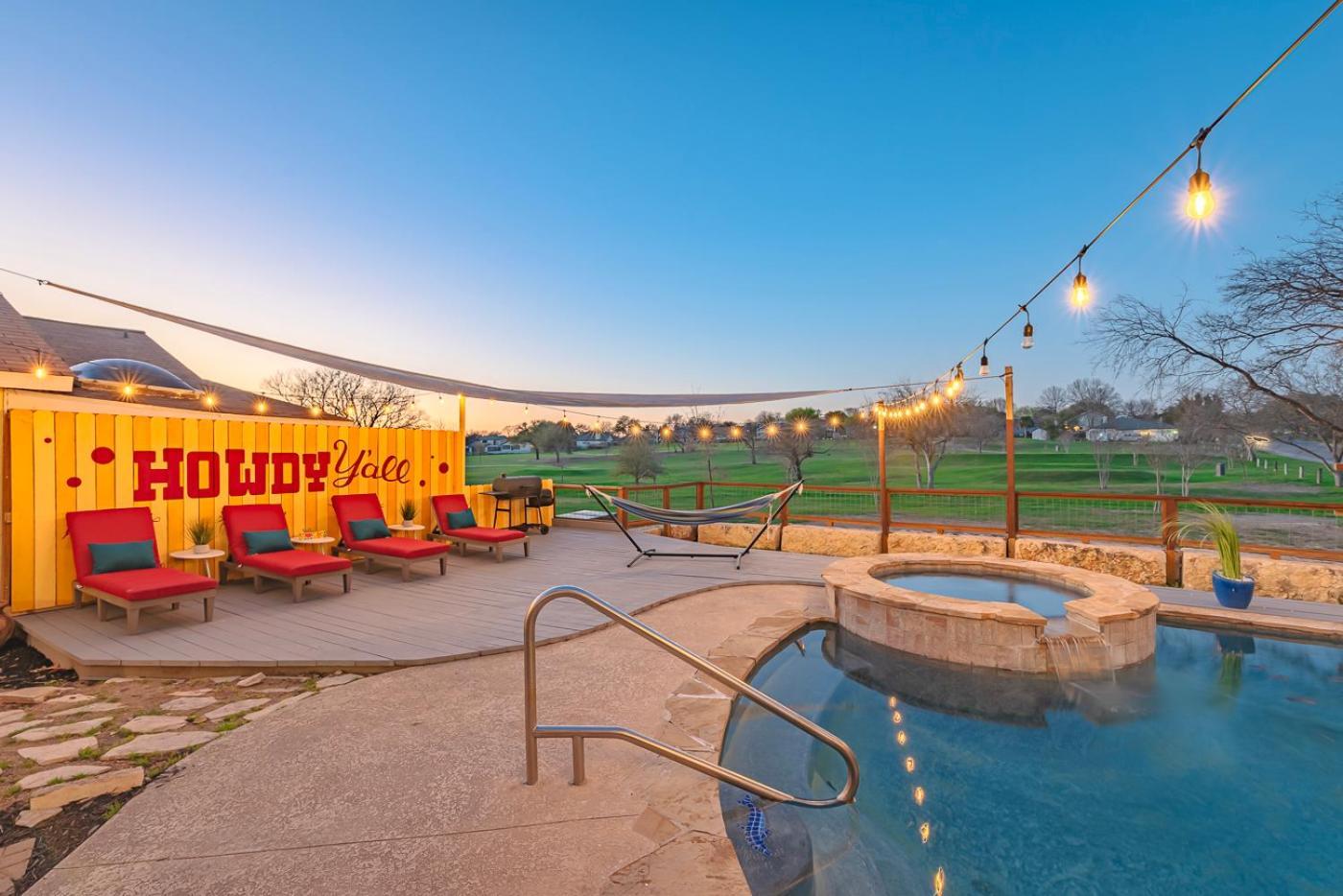 Stunning Pool Overlooking Golf Course & Game Room San Antonio Exteriör bild
