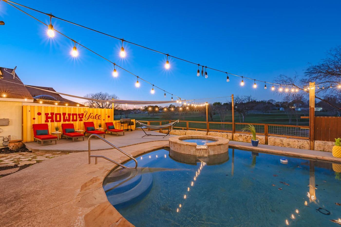 Stunning Pool Overlooking Golf Course & Game Room San Antonio Exteriör bild
