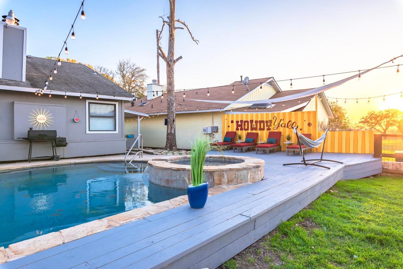 Stunning Pool Overlooking Golf Course & Game Room San Antonio Exteriör bild