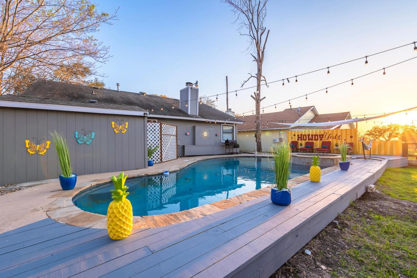 Stunning Pool Overlooking Golf Course & Game Room San Antonio Exteriör bild