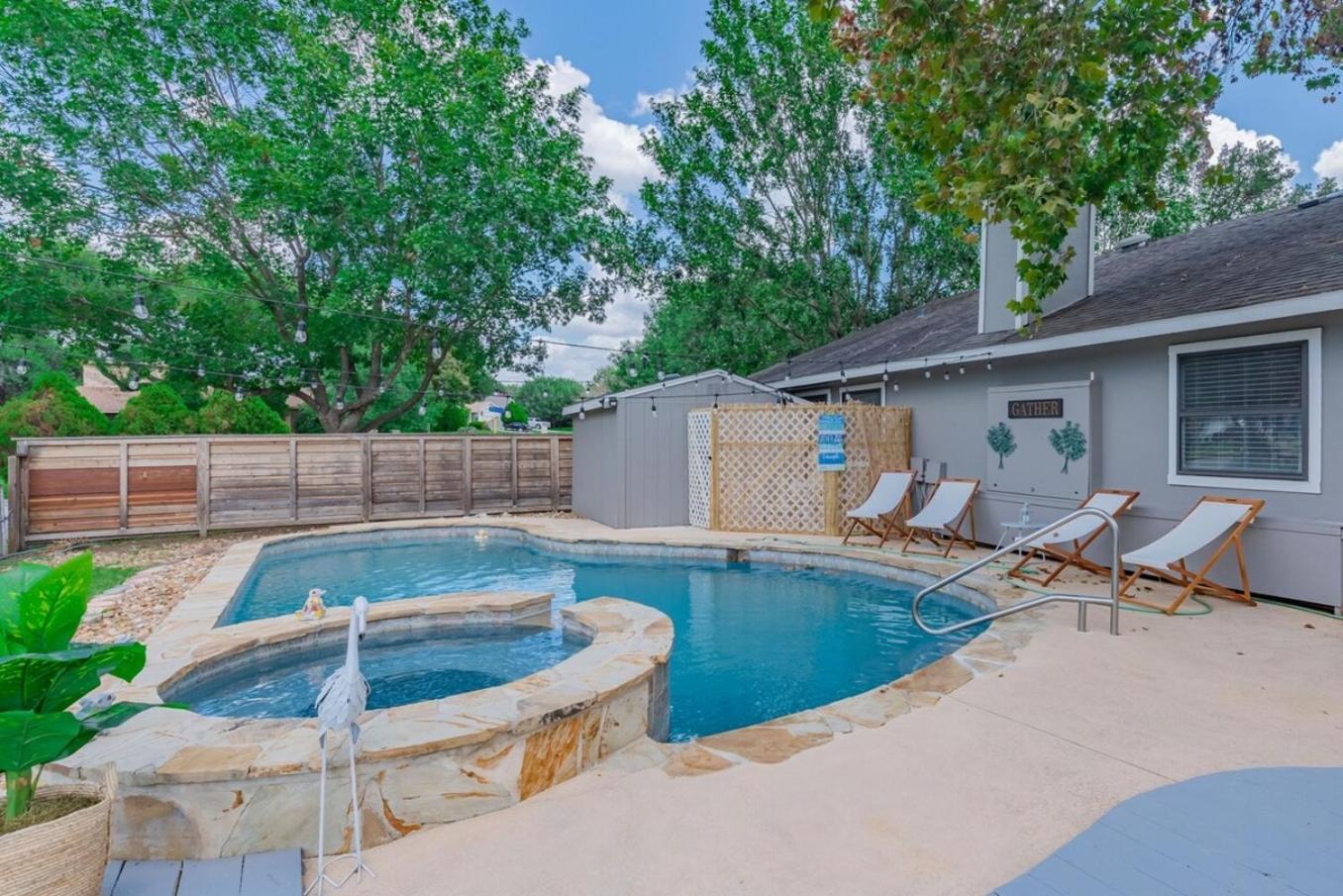 Stunning Pool Overlooking Golf Course & Game Room San Antonio Exteriör bild